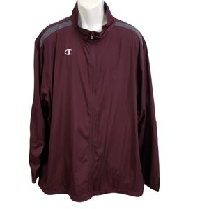 Champion Jacket Mens Big & Tall Hoodie Anorak Windbreaker Jacket for Men XXXL